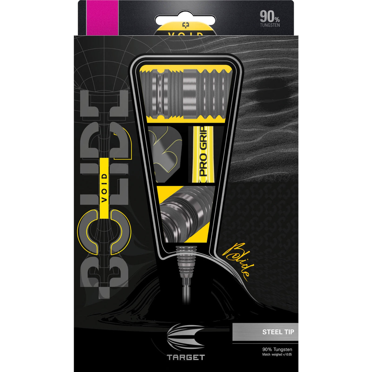 Darts - Target - Bolide Void 05 Darts - Swiss Point - Steel Tip - 90% Tungsten - 22g 24g 26g 