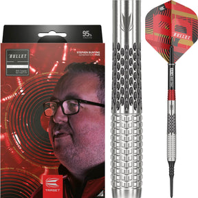 Target - Stephen Bunting Gen 5 Darts - Soft Tip - 95% Tungsten - 18g -