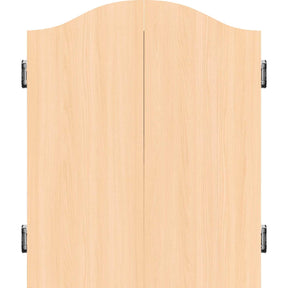 Mission - Dartboard Cabinet - Deluxe Quality - Light Oak -