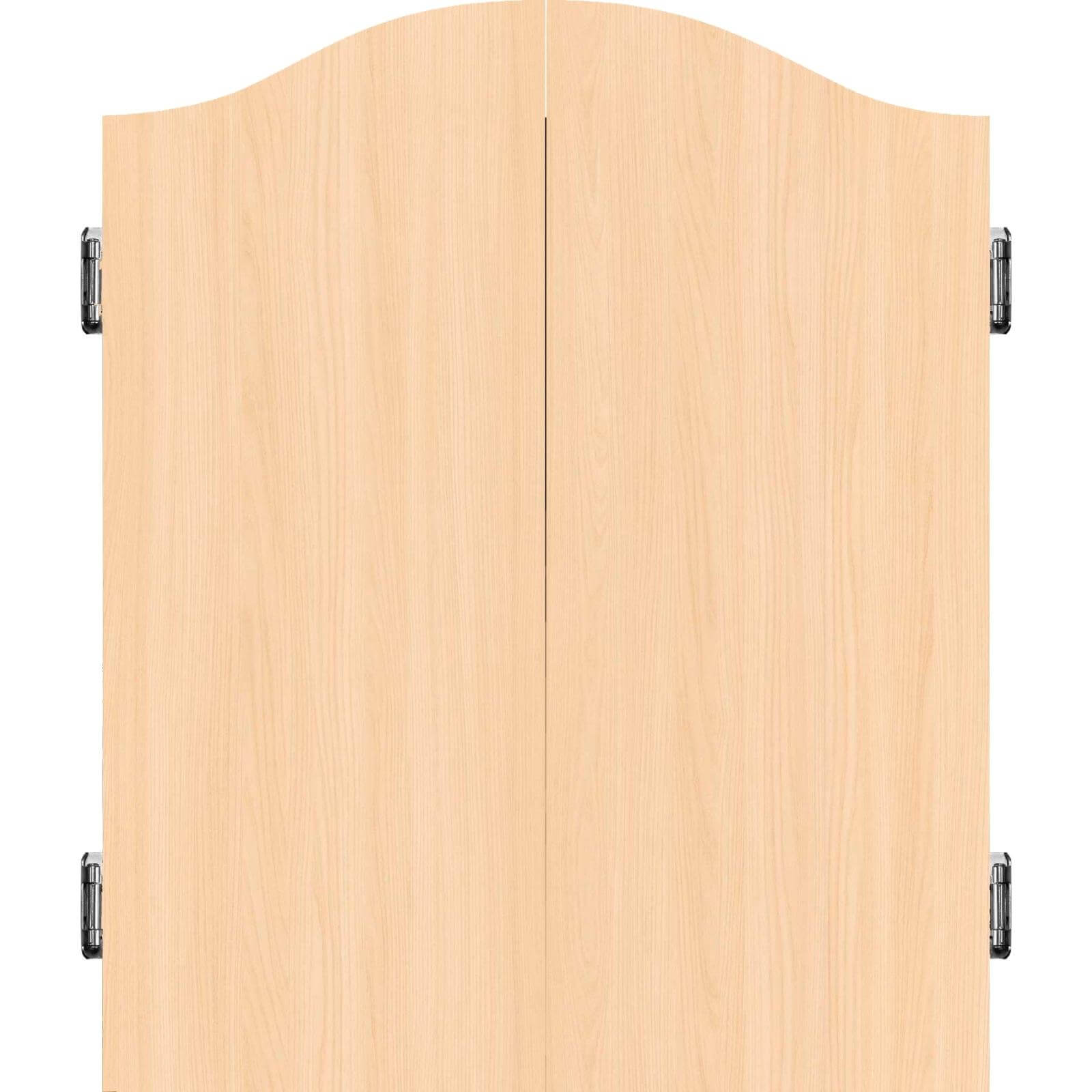 Dartboard Accessories - Mission - Dartboard Cabinet - Deluxe Quality - Light Oak 