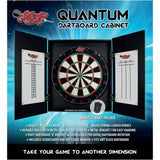 Shot - Quantum Wooden Dartboard Cabinet -