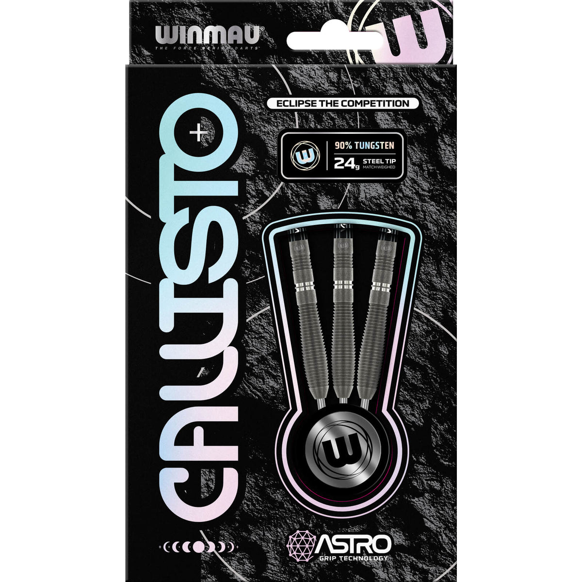 Darts - Winmau - Callisto 2 Darts - Steel Tip - 90% Tungsten - 23g 24g 25g