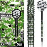 Shot - Camo Ghillie Darts - Soft Tip - 90% Tungsten - 20g