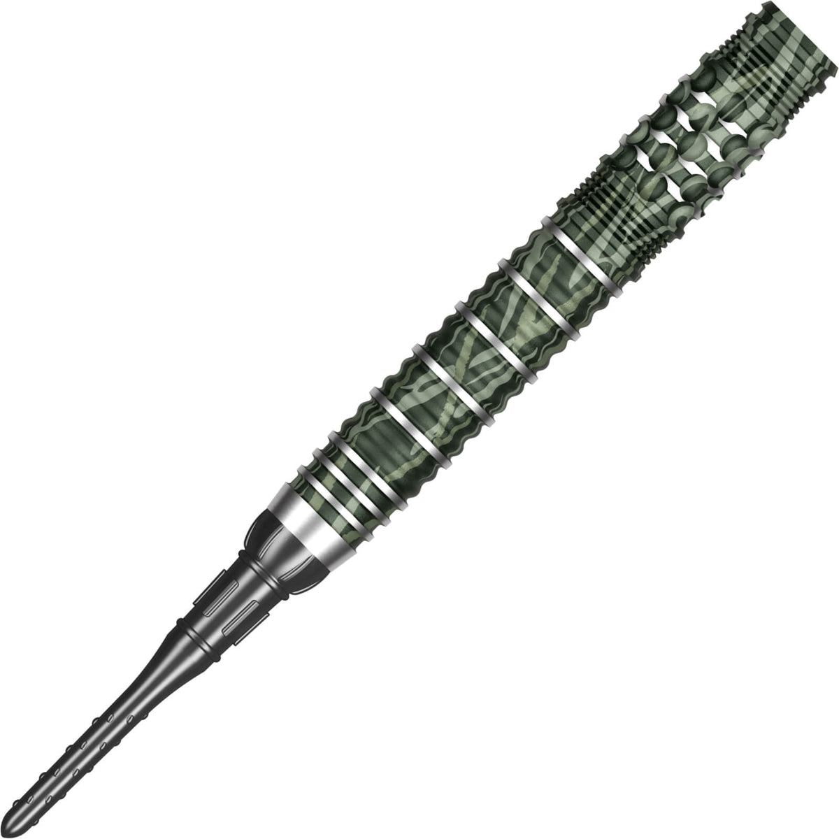 Shot - Camo Ghillie Darts - Soft Tip - 90% Tungsten - 20g