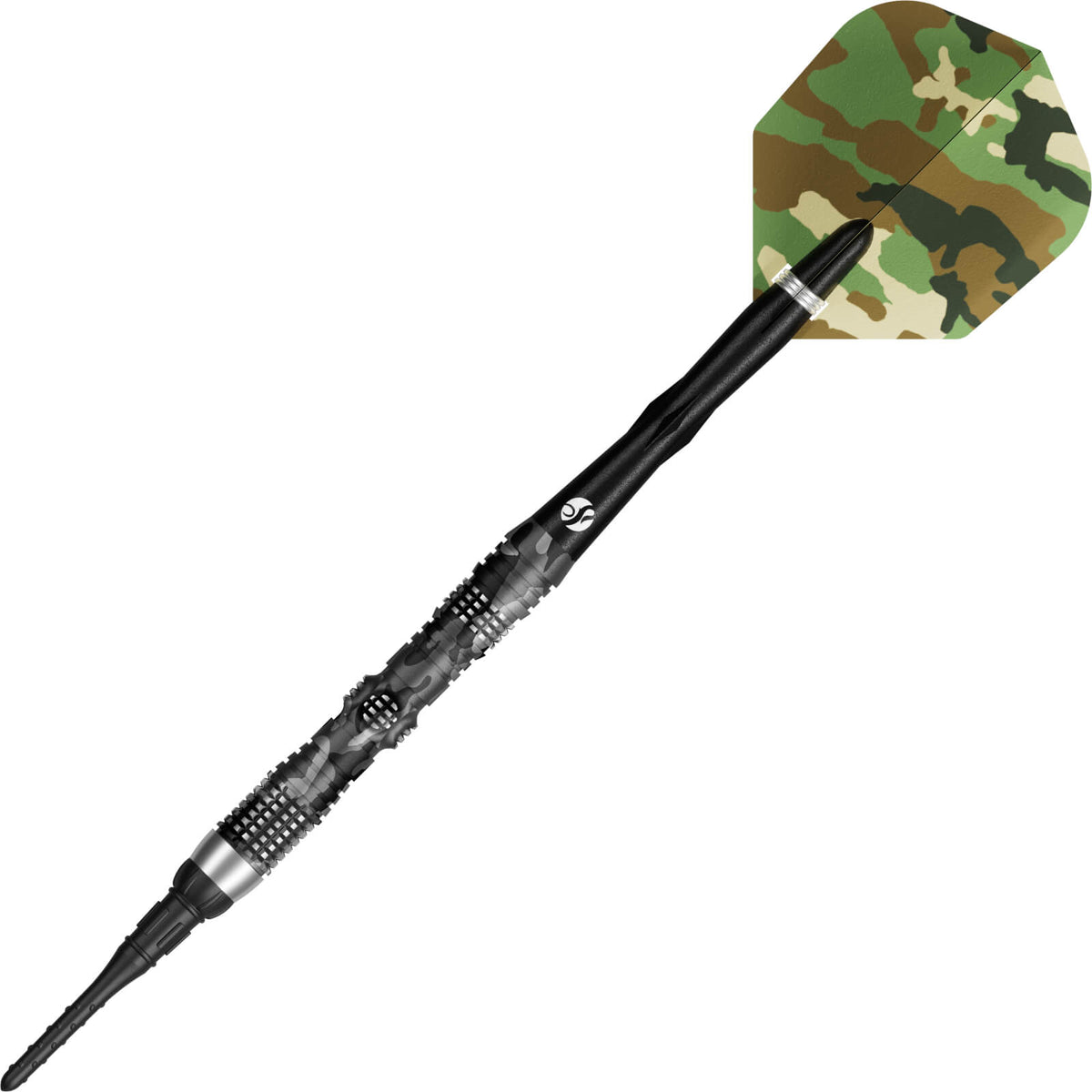 Shot - Camo Longshot Darts - Soft Tip - 95% Tungsten - 20g