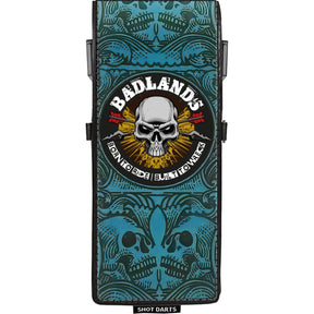 Shot - Badlands Inked Dart Case - Blue