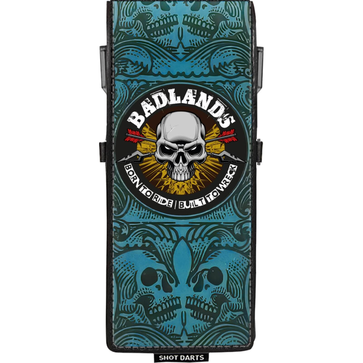Dart Cases - Shot - Badlands Inked - Dart Case Blue