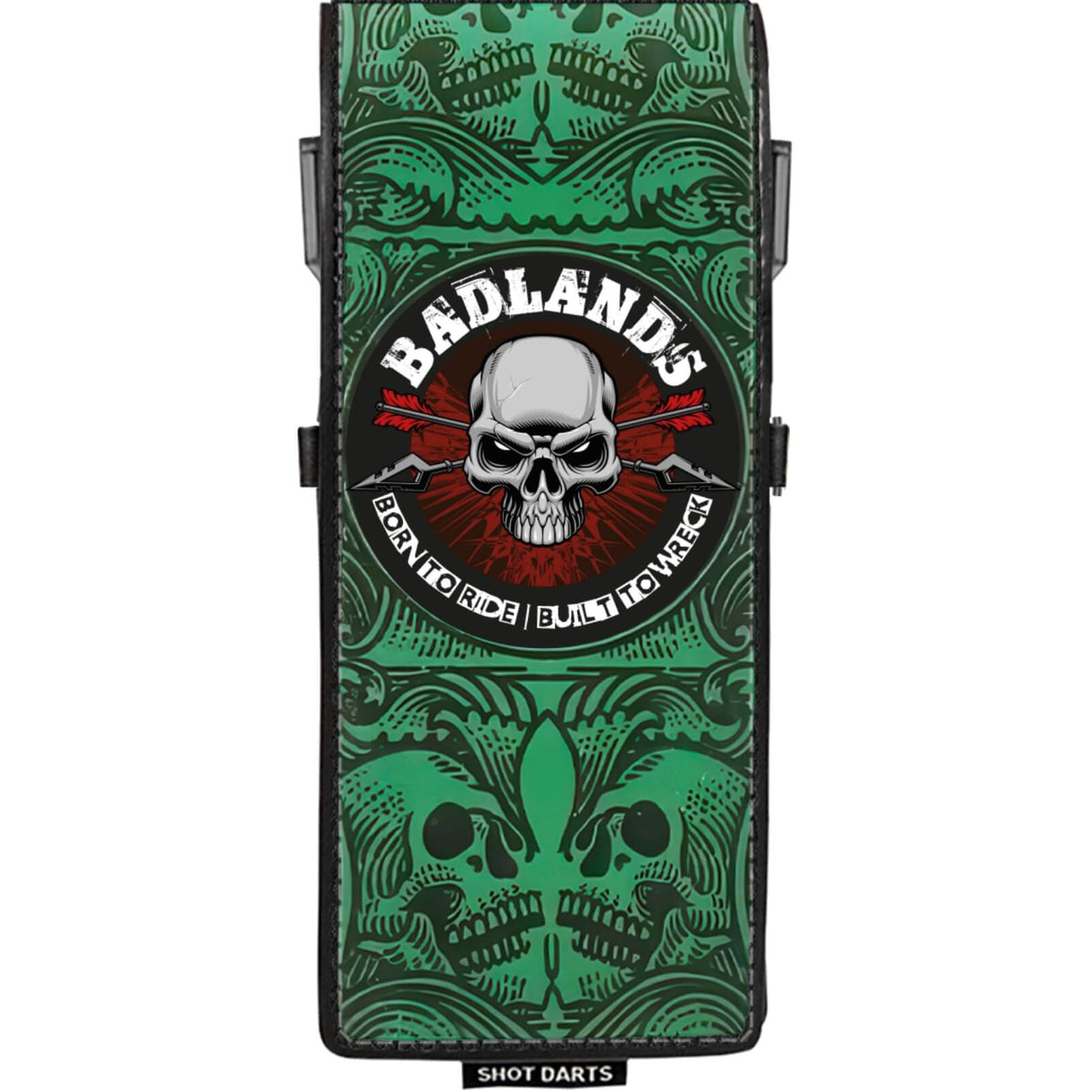 Shot - Badlands Inked Dart Case - Green