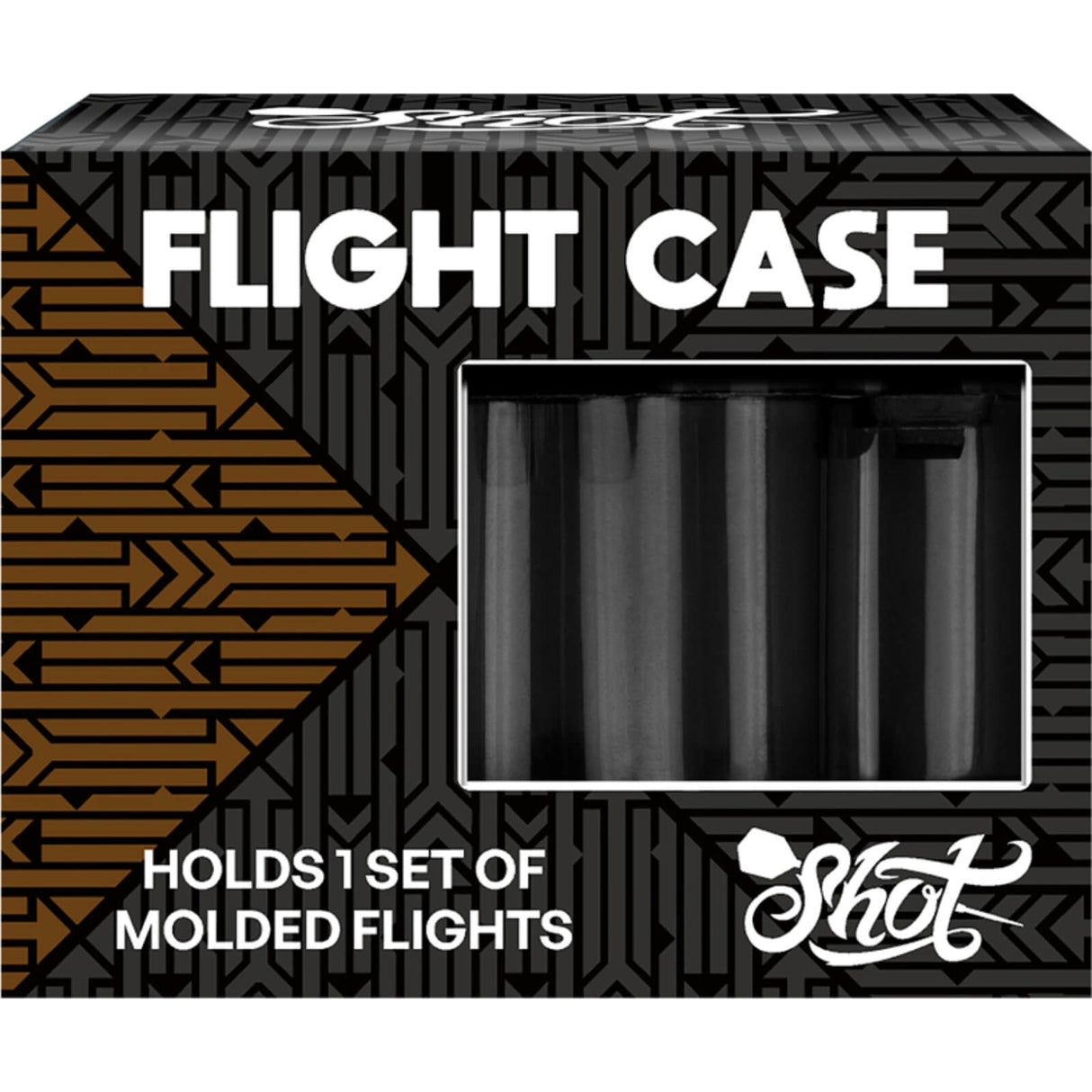 Shot - Moulded Dart Flight Case -