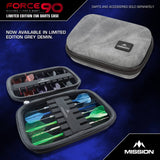 Mission - Force 90 Darts Case - Limited Edition Grey Denim