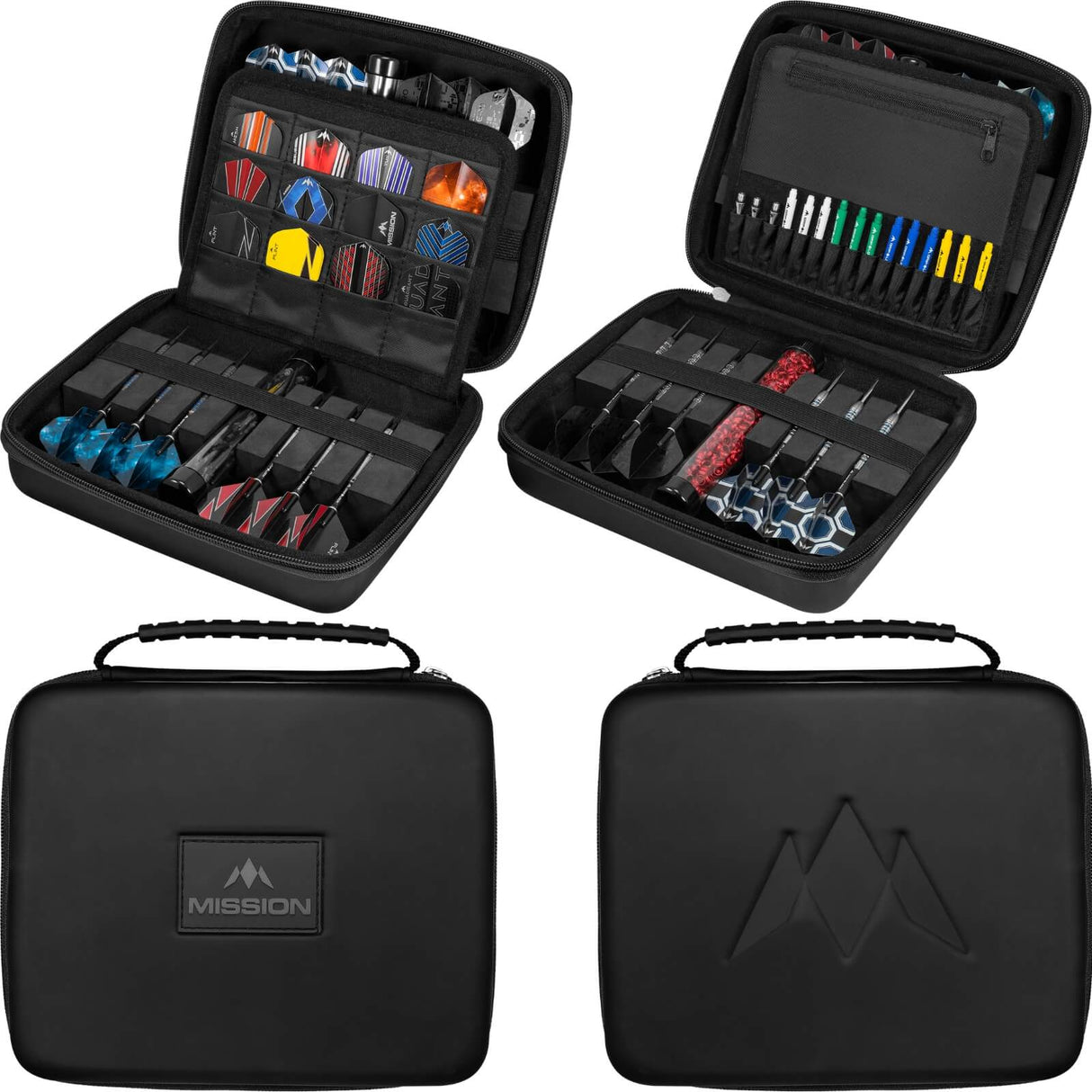 Mission - Freedom Luxor Darts Case - Black