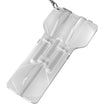 Mission - Force 90 Moulded Integrated Flight & Shaft Case - White