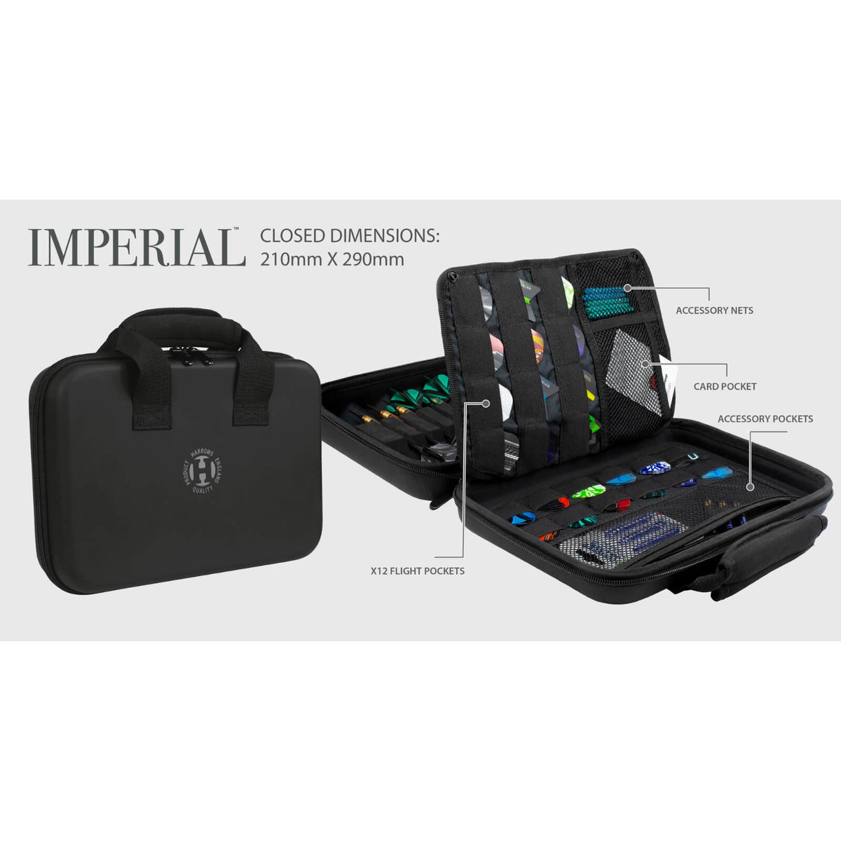 Dart Cases - Harrows - Imperial Large Darts Case 