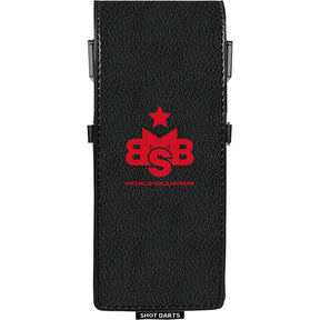 Shot - Michael Smith - Drop In Dart Cases - Black