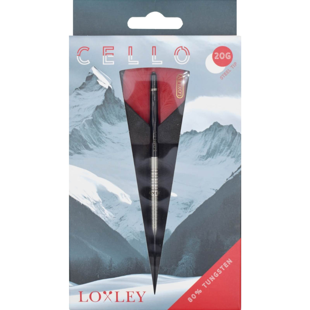 Loxley - Cello Darts - 80% Tungsten - 20g -