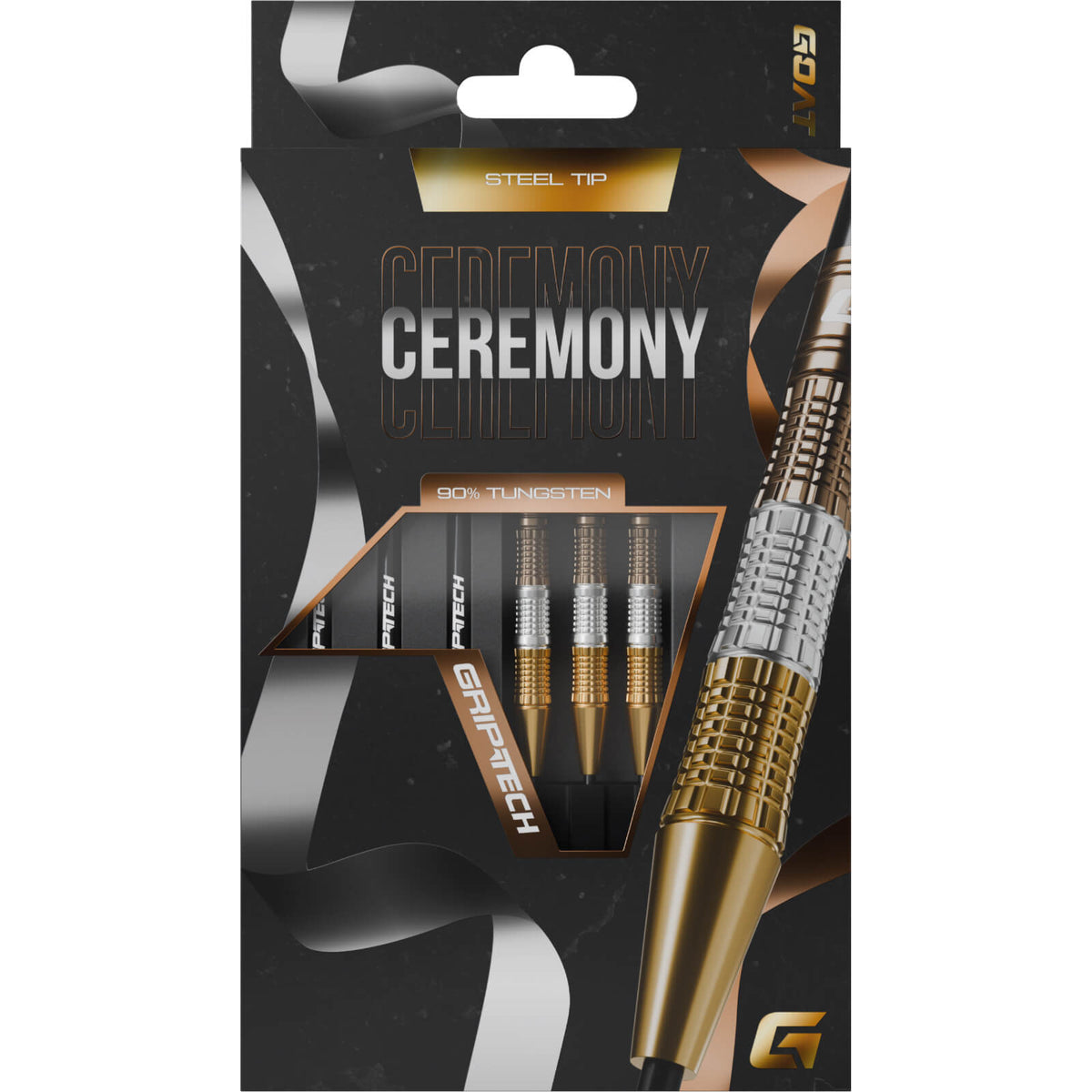 Darts - GOAT - Ceremony Darts - Steel Tip - 90% Tungsten - 22g 24g
