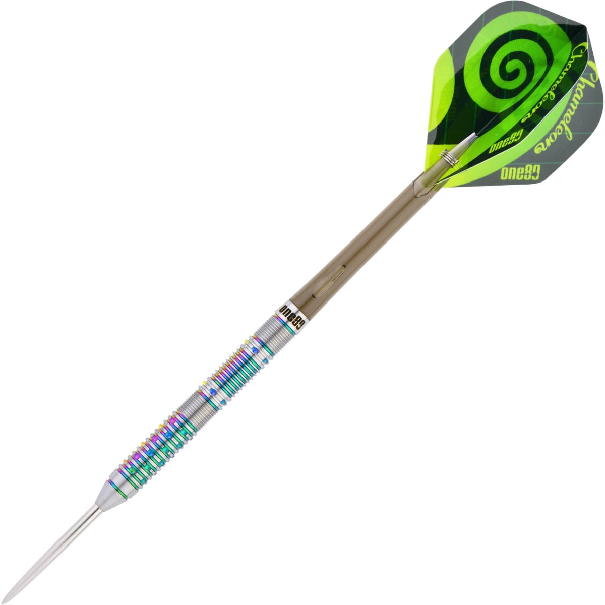 Darts - One80 - Chameleon Azurite Darts - Steel Tip - 90% Tungsten - 22g 24g 
