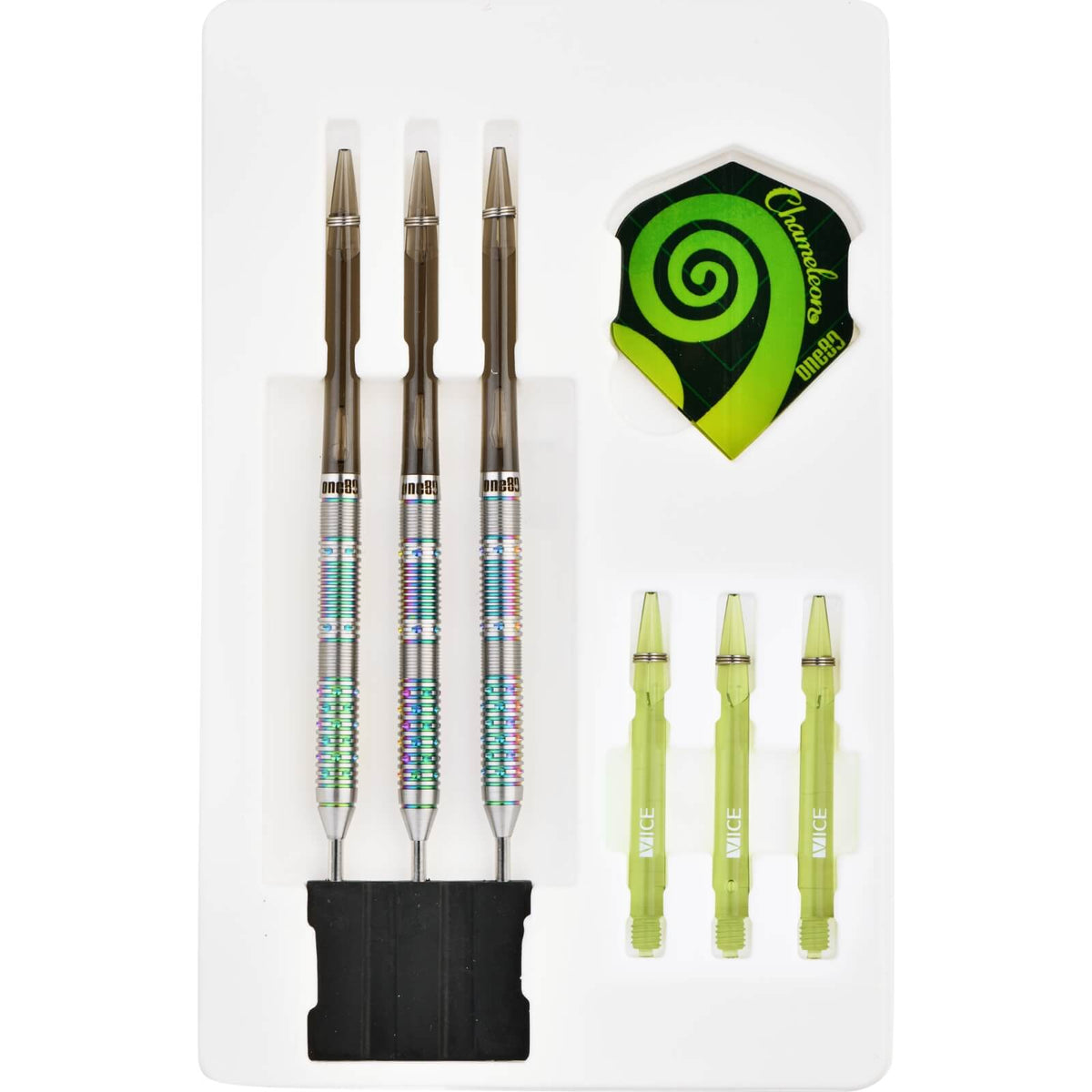 Darts - One80 - Chameleon Azurite Darts - Steel Tip - 90% Tungsten - 22g 24g 