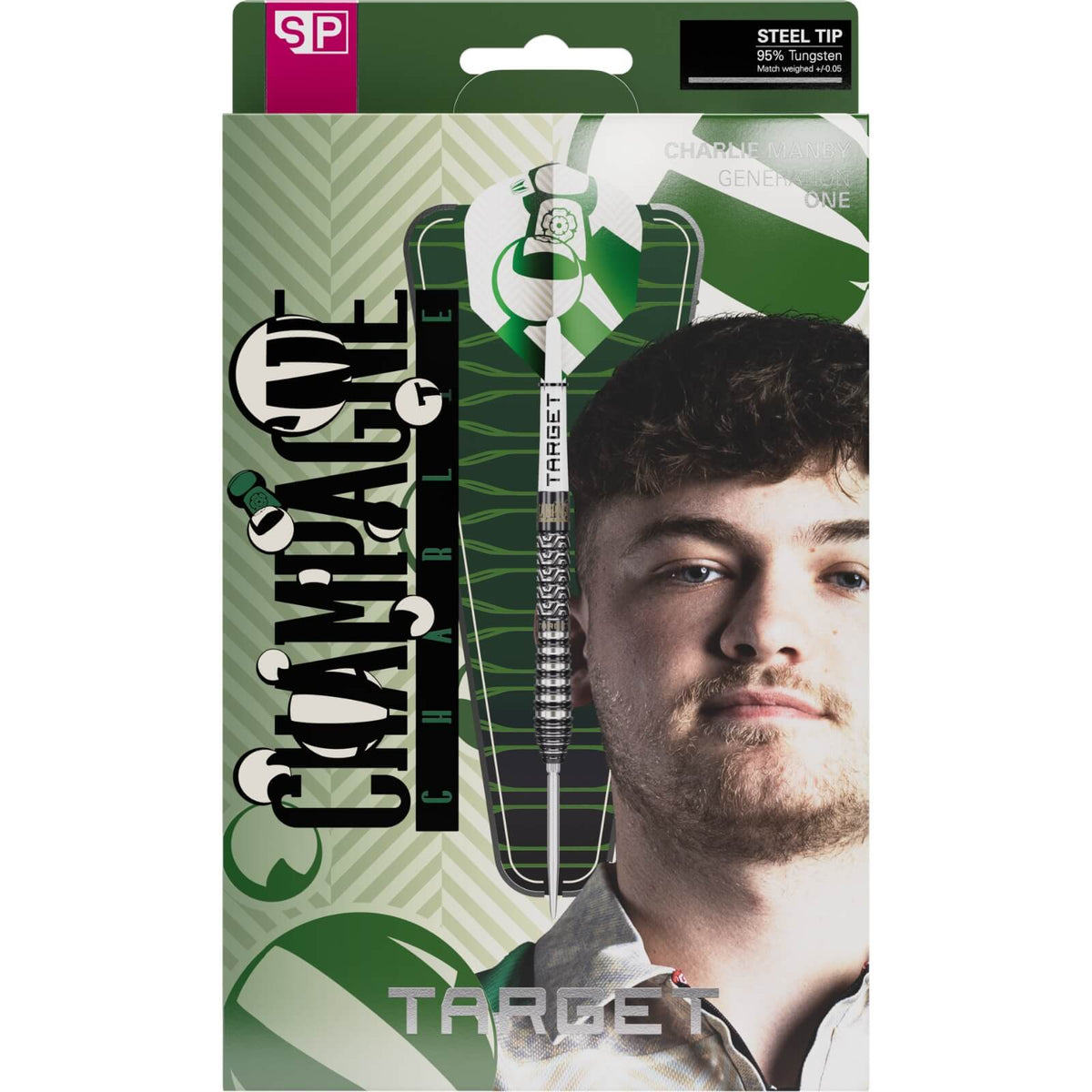 Target - Charlie Manby Darts - Swiss Point - 95% Tungsten - 22g 23g 25g
