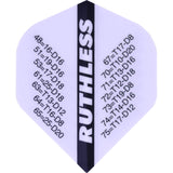 Ruthless - Checkout - Big Wing Dart Flights - White