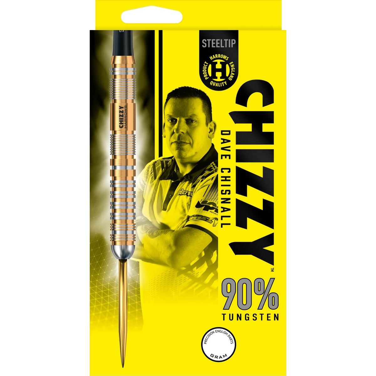 Darts - Harrows - Chizzy Series 2 Darts - Steel Tip - 90% Tungsten - 21g 22g 23g 24g 25g 26g 
