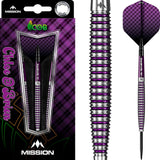 Mission - Chloe O'Brien Darts - 95% Tungsten - 23g 25g -