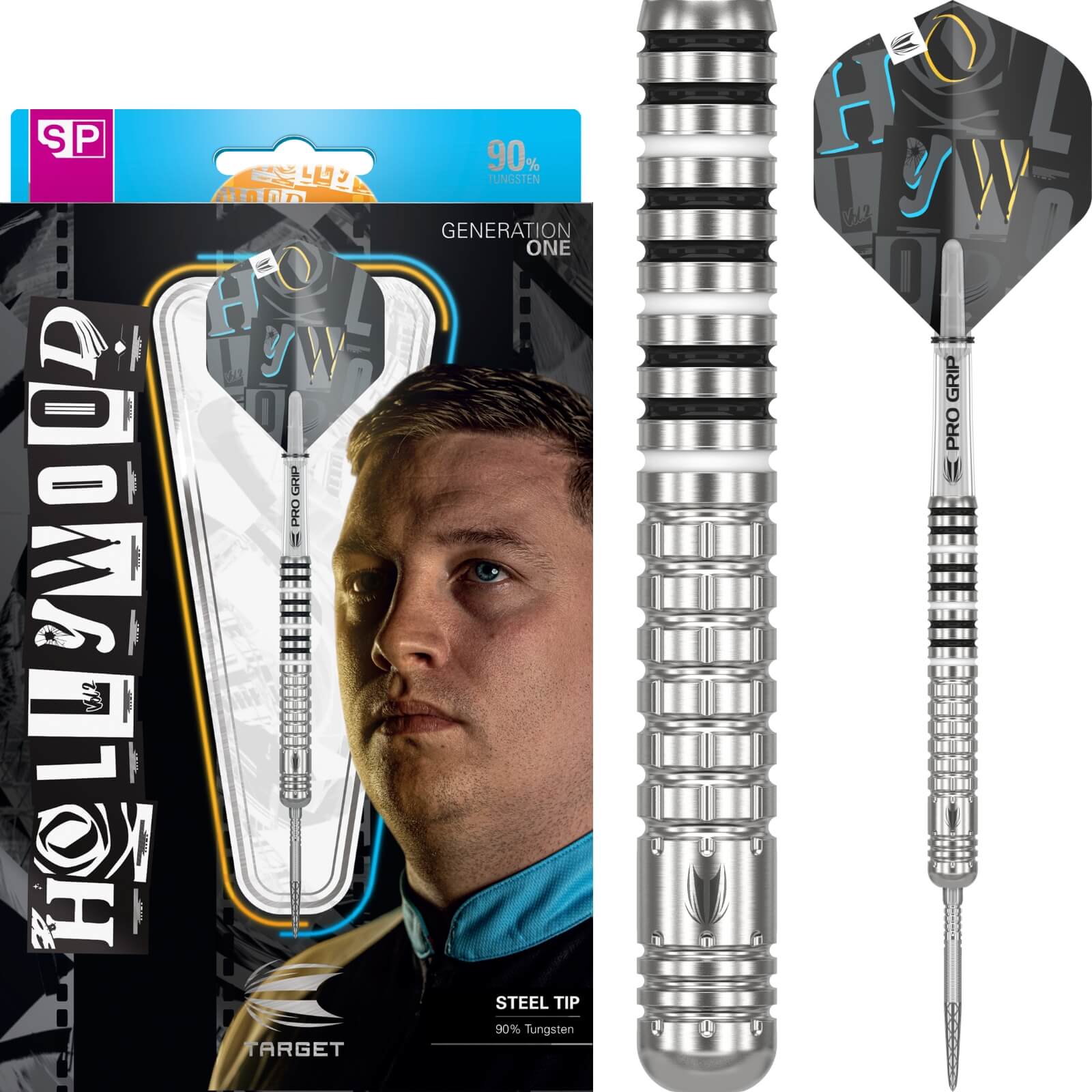 Darts - Target - Chris Dobey Darts - Swiss Point - Steel Tip - 90% Tungsten - 22g 23g 24g 