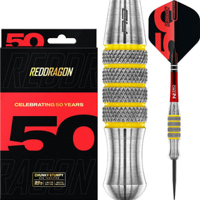 Red Dragon - Chunky Stumpy 7 Darts - 85% Tungsten - 28g -