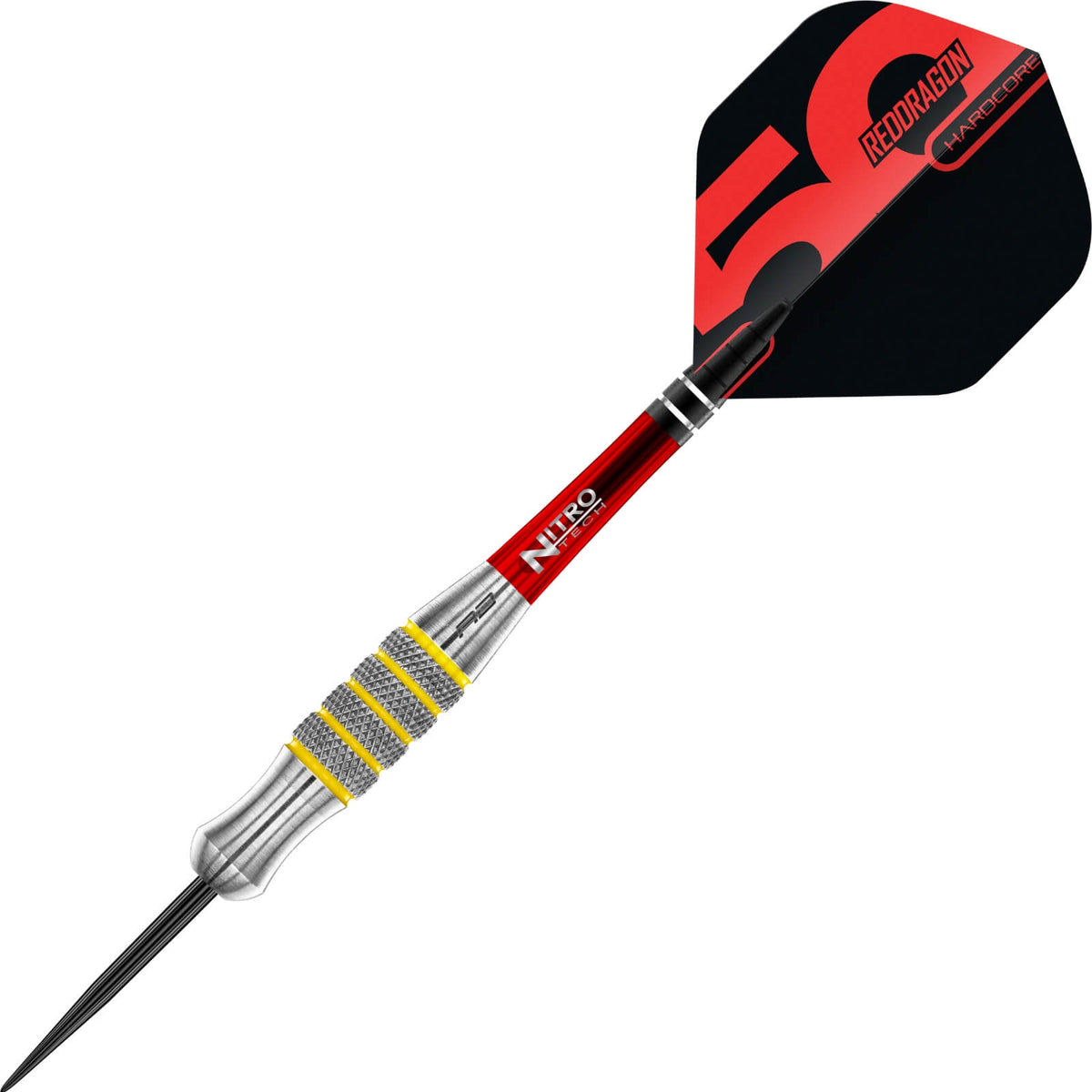 Darts - Red Dragon - Chunky Stumpy 7 Darts - Steel Tip - 85% Tungsten - 28g