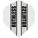 Ruthless - Clear Panels - Big Wing Dart Flights - Clear