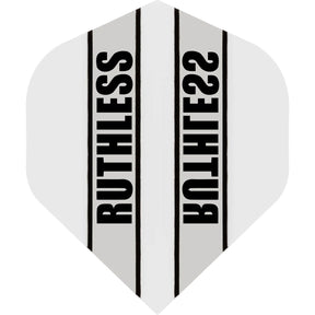 Ruthless - Clear Panels - Big Wing Dart Flights - Clear