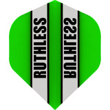 Ruthless - Clear Panels - Big Wing Dart Flights - Green