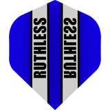 Ruthless - Clear Panels - Big Wing Dart Flights - Light Blue