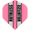 Ruthless - Clear Panels - Big Wing Dart Flights - Pink