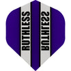 Ruthless - Clear Panels - Big Wing Dart Flights - Purple