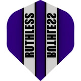 Ruthless - Clear Panels - Big Wing Dart Flights - Purple