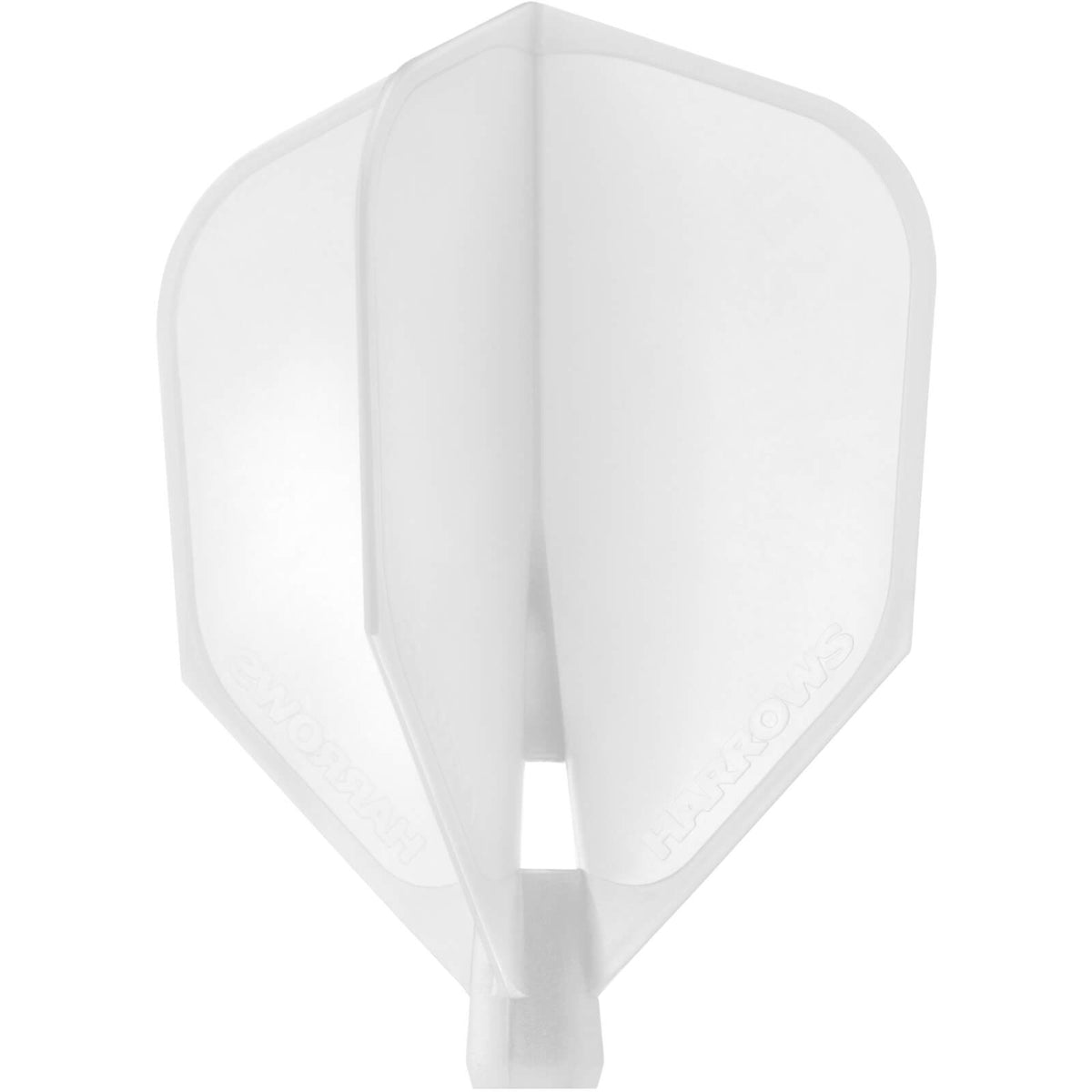 Dart Flights - Harrows - Clic - Standard Dart Flights Clear