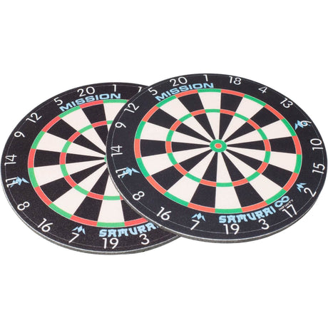 Mission - Infinity Dartboard Coasters - 9.5cm - 2 Pack -