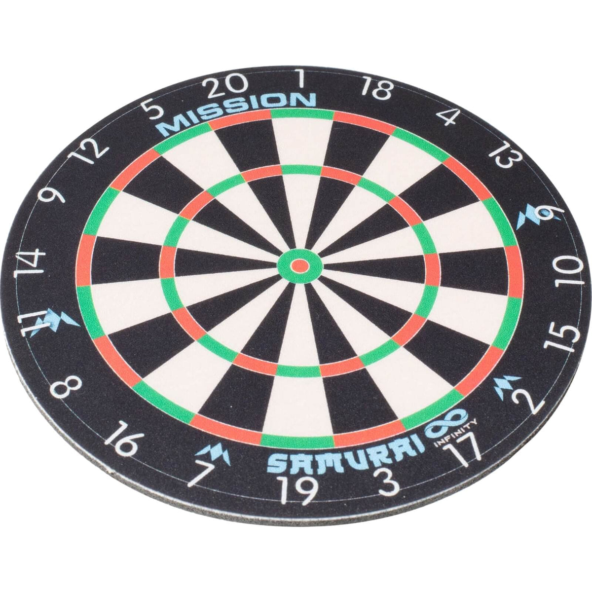 Other Accessories - Mission - Infinity Dartboard Coasters - 9.5cm - 2 Pack 