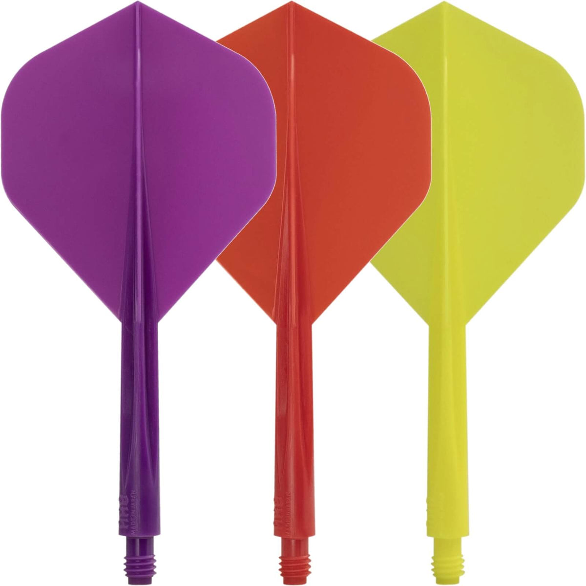 Dart Flights - Condor - Axe Standard Solid Colour - Big Wing Dart Flights - Integrated Flight &amp; Shaft System 