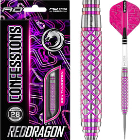 Red Dragon - Confession Darts - 85% Tungsten - 26g 28g 30g -
