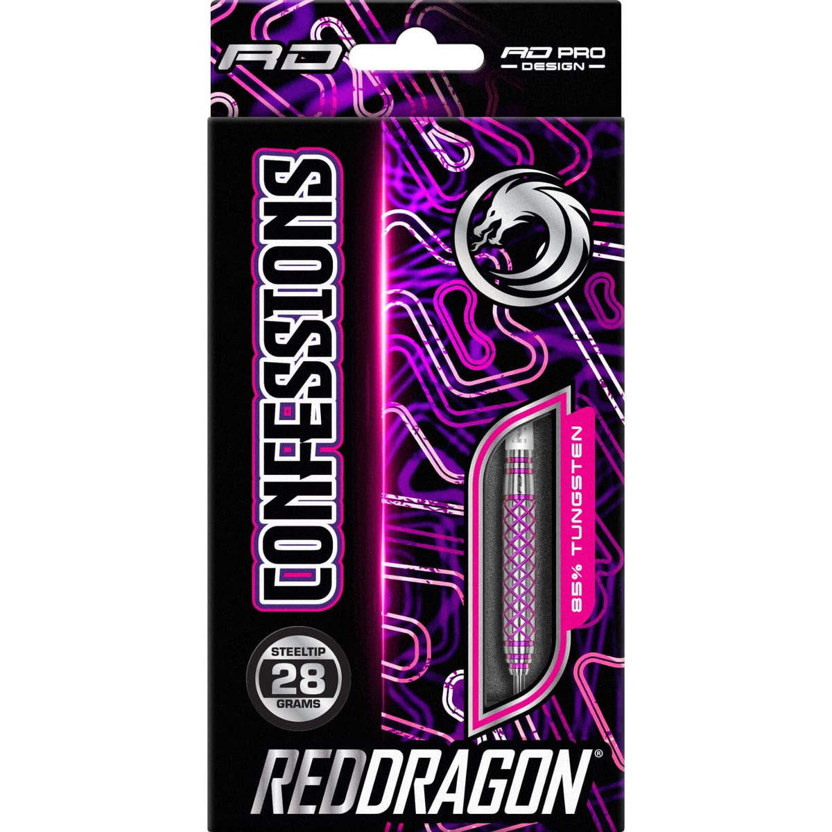 Darts - Red Dragon - Confession Darts - Steel Tip - 85% Tungsten - 26g 28g 30g 