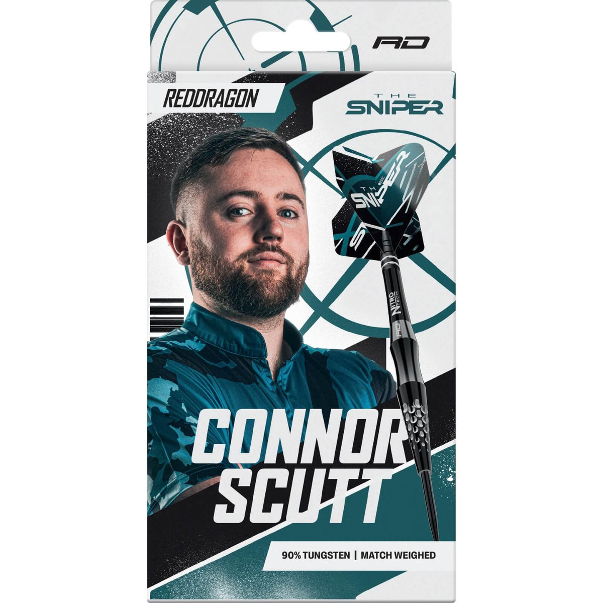 Red Dragon - Connor Scutt Darts - Steel Tip - 90% Tungsten - 22g