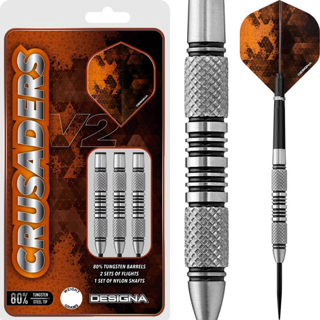 Designa - Crusader V2 M3 Darts - 80% Tungsten - 20g 22g 24g -