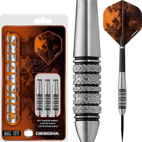 Designa - Crusader V2 M4 Darts - 80% Tungsten - 23g 25g -