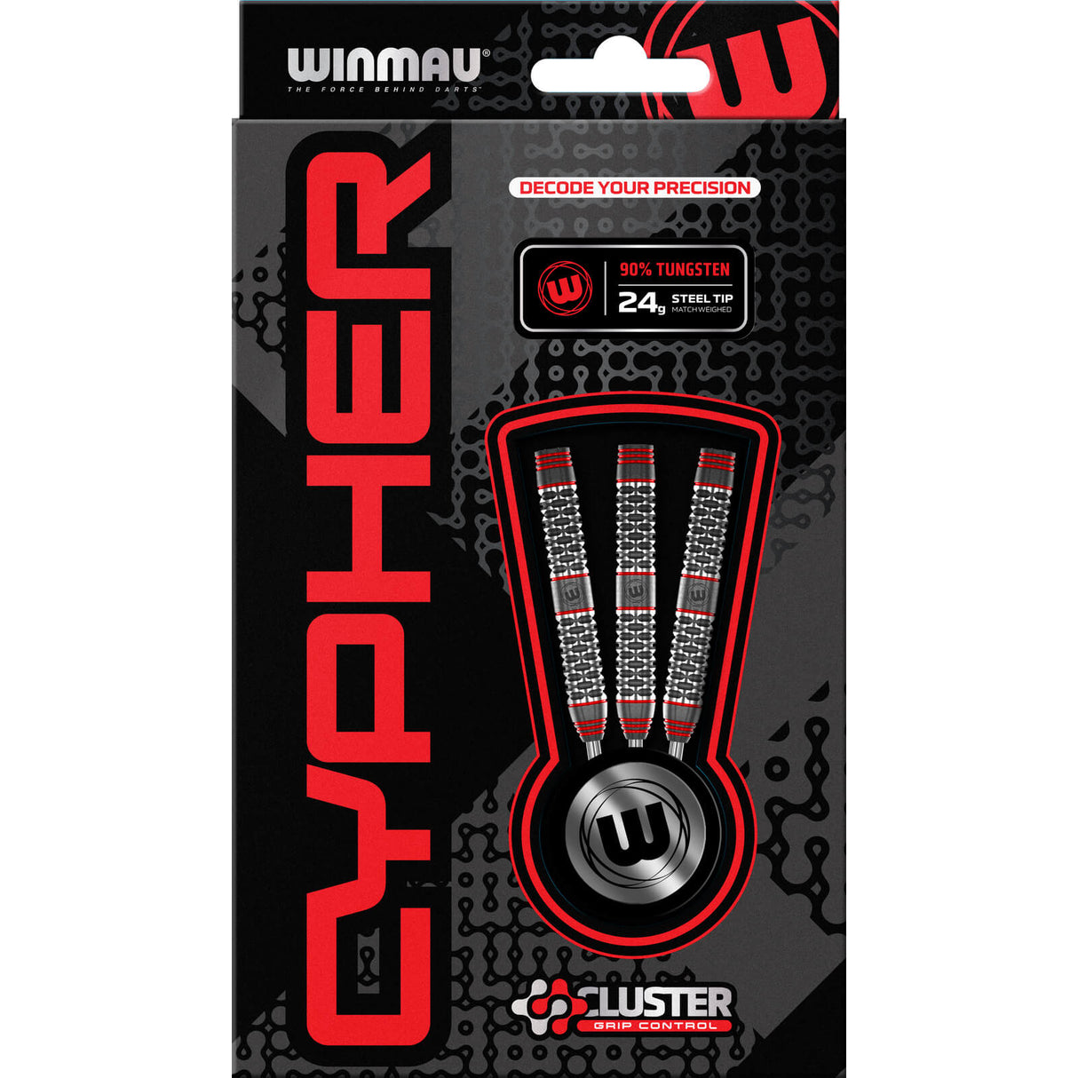 Winmau - Cypher Darts - 90% Tungsten - 22g 24g 26g -