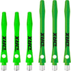 Red Dragon - DRX - Coated Aluminium Dart Shafts - Short (36mm) / Green