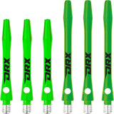 Red Dragon - DRX - Coated Aluminium Dart Shafts - Short (36mm) / Green