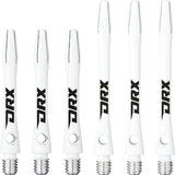 Red Dragon - DRX - Coated Aluminium Dart Shafts - Short (36mm) / White