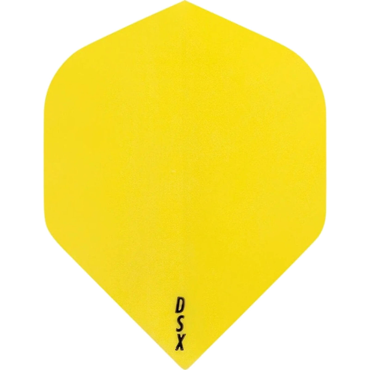 Dart Flights - Designa - DSX Plain Colour - Big Wing Dart Flights Yellow